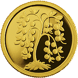 Монета „Золотая яблоня”