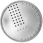 Collector Coin National Library of Latvia