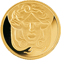 Pasaules mazākās zelta monētas. Jūgendstils