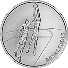 Монета „Баскетбол”