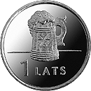 1 lats - Alus kauss